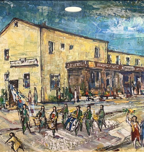 M&uuml;hldorf Hotel Bastei Gem&auml;lde, &copy; Hotel Bastei Betriebs GmbH