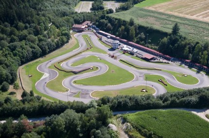 Kartbahn des Kartshops Ampfing, &copy; Kartshop Ampfing GmbH &amp; Co. KG