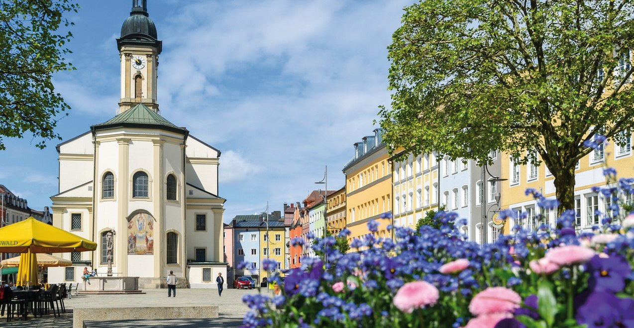 Stadtplatz Traunstein, © Remigius Heinrich Janas