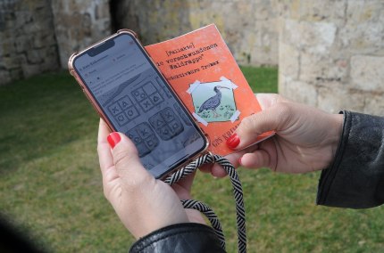 GPS-Tour Waldrapp mit Smartphone und Fallheft erkunden, © Locandy