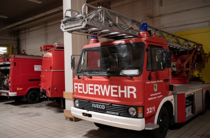 Feuerwehrauto im Feuerwehrmuseum Bayern, © Inn-Salzach Tourismus