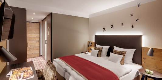 Doppelzimmer im Hotel Traumschmiede, © Hotel Traumschmiede