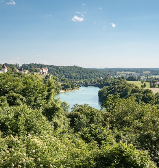 W&ouml;hrsee Burghausenm im Sommer, &copy; Inn-Salzach Tourismus