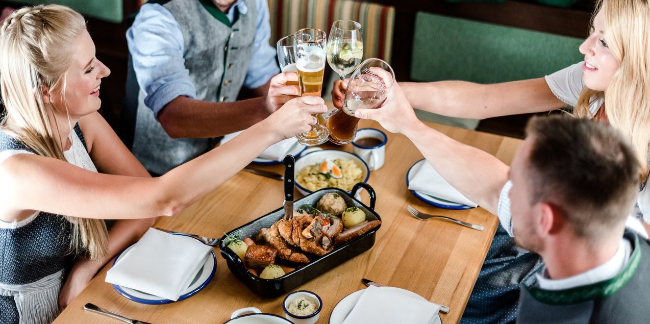 Schweinebraten im Gasthof Raspl, © Inn-Salzach Tourismus
