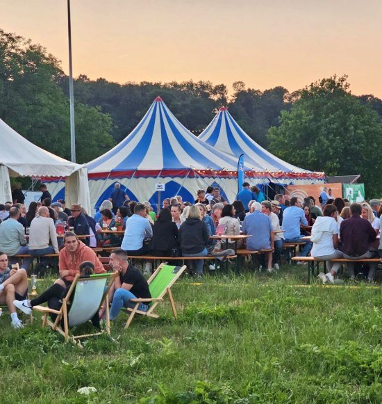 Biergarten auf dem Bergerhof, &copy; Burghausen Events