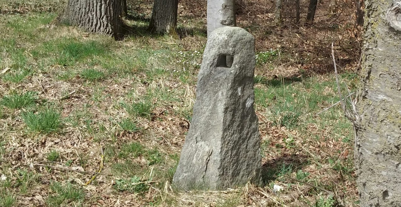 Viertelstein aus der fr&uuml;heren Grafschaft Haag, &copy; Hans Schmidt