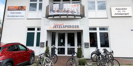 Au&szlig;enansicht Jetzlsperger Garching Fahrrad, &copy; Fahrrad Jetzlsperger