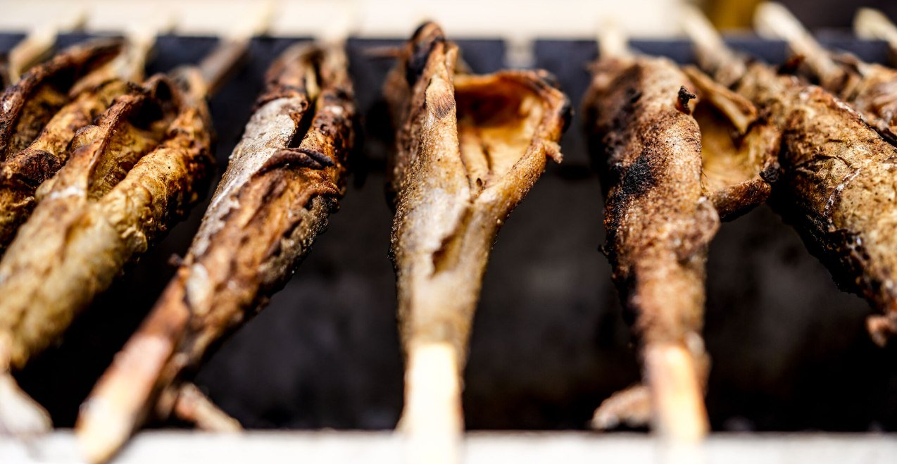 Steckerlfisch auf dem Grill, © Inn-Salzach Tourismus