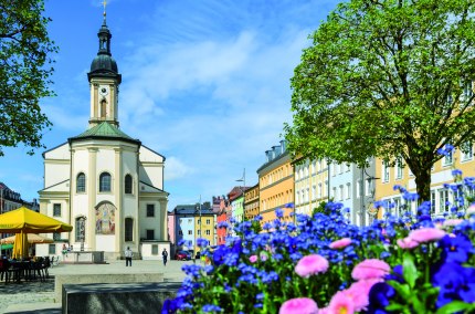 Traunstein Stadtplatz, &copy; Remigius Heinrich Janas