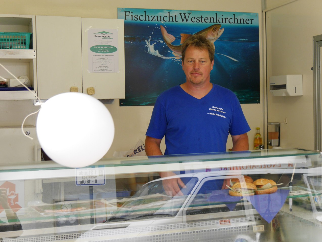 Verkauf der Fischzucht Westenkirchner, © Fischzucht Westenkirchner