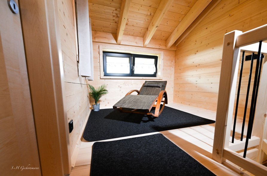 Wellnessbereich Holzwies Chalets, © Holzwies Chalets