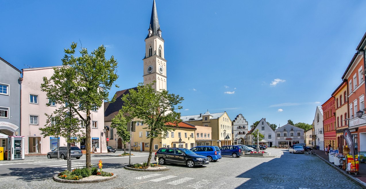 Neumarkt Sankt Veit unterer Stadtplatz