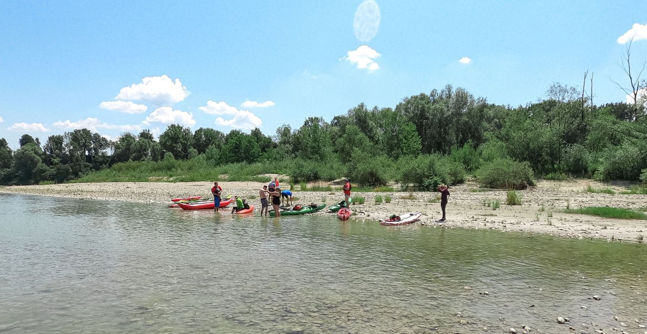 Bootswandern Rast auf dem Inn, &copy; Inn-Salzach Tourismus