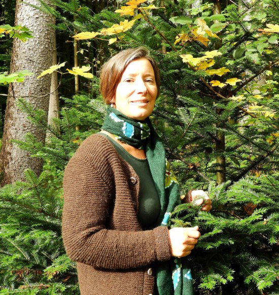 Liebgard Wessiak im Wald, &copy; Liebgard Wessiak