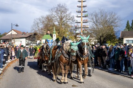 Leonhardiumritt in Kirchweidach, © Veranstalter