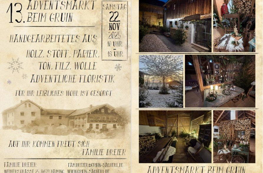 Adventsmarkt beim Gruin, © Fam Dreier