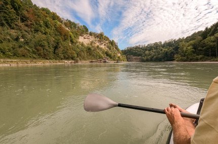 SUP fahren auf der Salzach, &copy; Inn-Salzach Tourismus