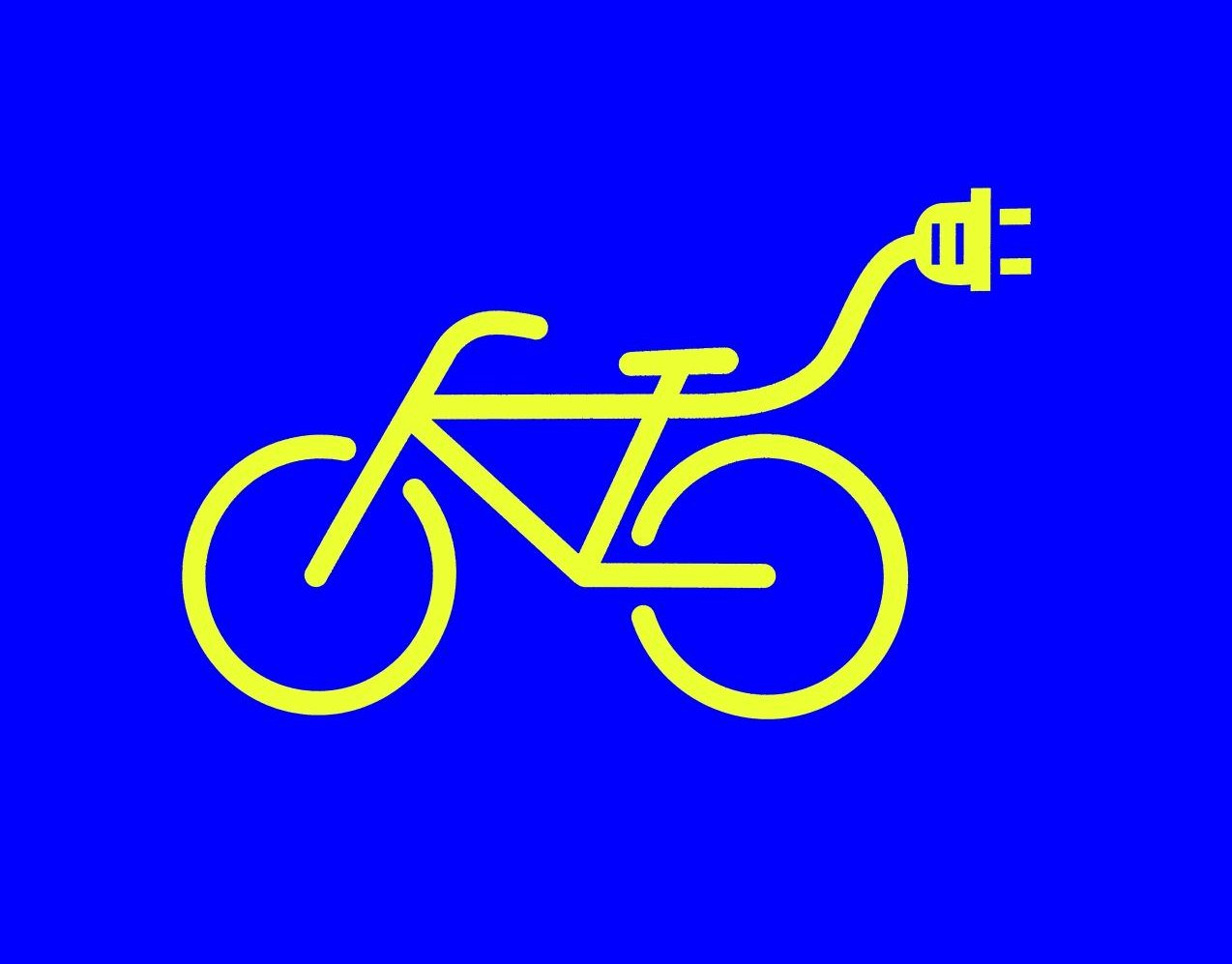 Wenn Radfahrer dieses Symbol sehen, wissen sie, hier können sie ihr Ebike aufladen., © Reinhard Gruber