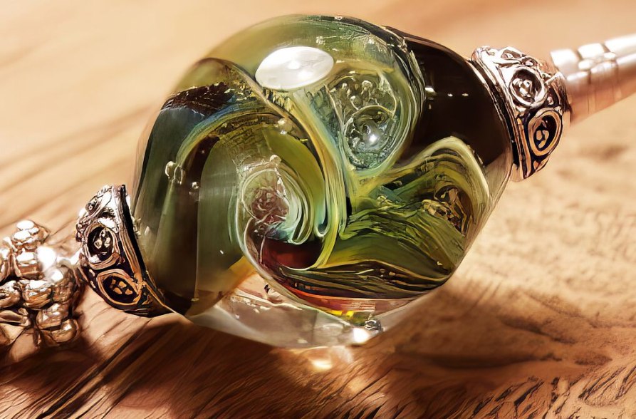 Schmuck aus Glas von der Kleinen Glasschmiede, &copy; Kleine Glasschmiede