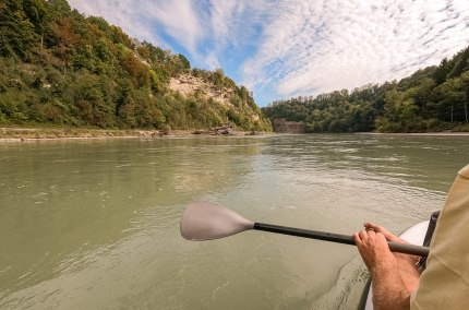 SUP fahren auf der Salzach, &copy; Inn-Salzach Tourismus
