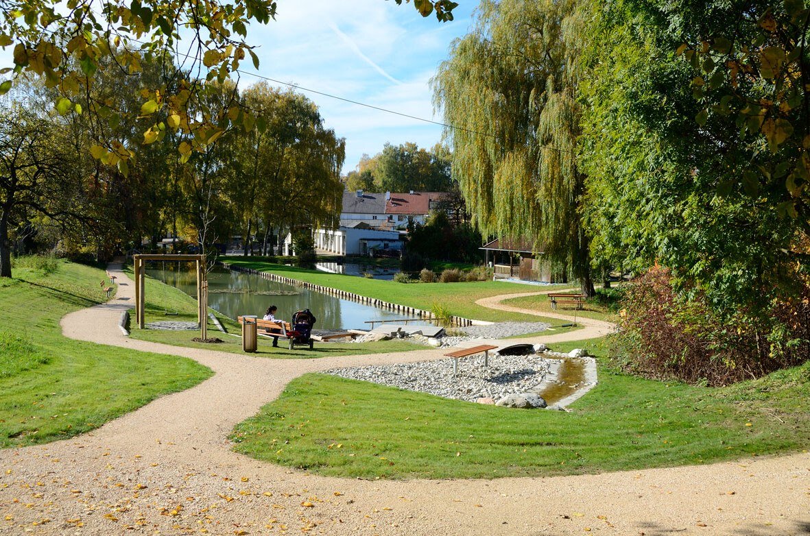 Freizeitanlage Bräuweiher in Buchbach, © Konrad Folger