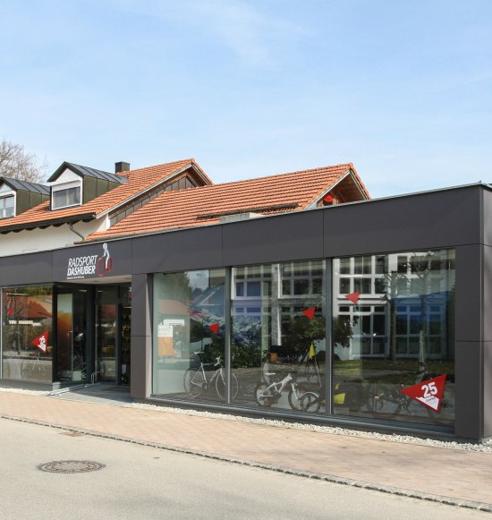 Radsport Dashuber Au&szlig;enansicht Radgesch&auml;ft, &copy; Radsport Dashuber