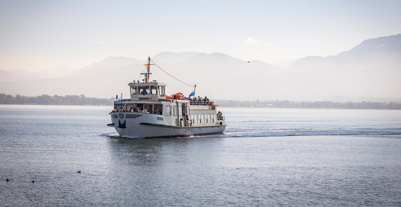 Chiemsee Schifffahrt, © Chiemsee-Alpenland Tourismus