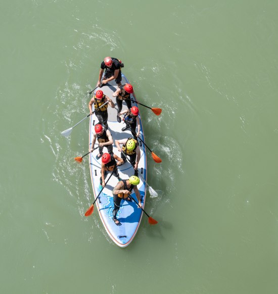 SUP Tour f&uuml;r 8 Personen, &copy; Inn-Salzach Tourismus