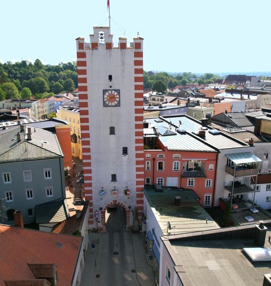 Nagelschmiedturm M&uuml;hldorf, &copy; Mark Lohr / NullKiloMedia
