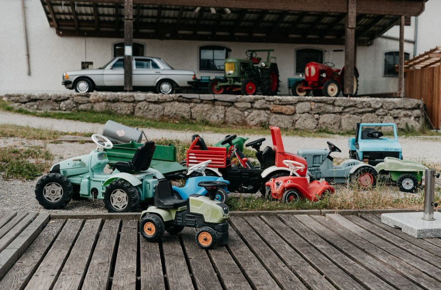 Fahrzeuge für Kinder, © Inn-Salzach Tourismus