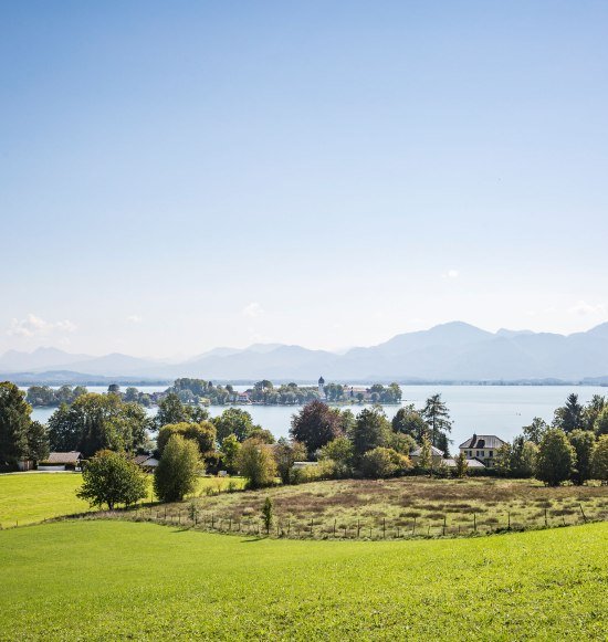 Blick auf den Chiemsee, © Chiemsee-Alpenland Tourismus