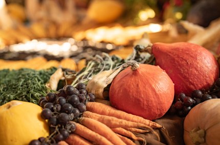 K&uuml;rbis und weiteres Gem&uuml;se und Obst, &copy; Inn-Salzach Tourismus