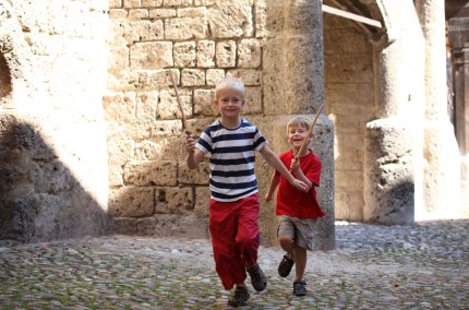 Kinderf&uuml;hrung auf der Burghauser Burg, &copy; Burghauser Touristik