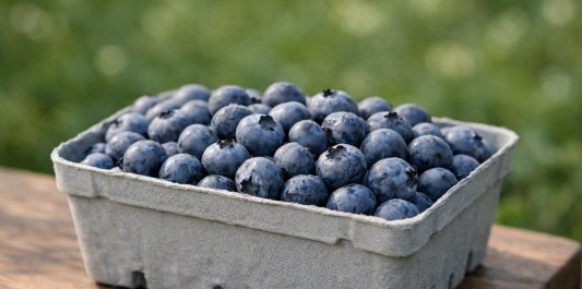 Heidelbeeren in Pappschale, &copy; Inn-Salzach Tourismus
