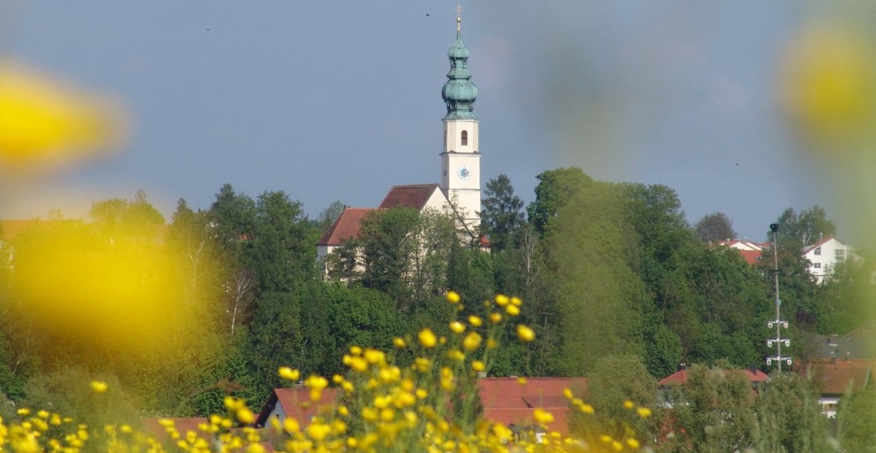 Kirche in Kastl, Landkreis Altötting, © Gemeinde Kastl