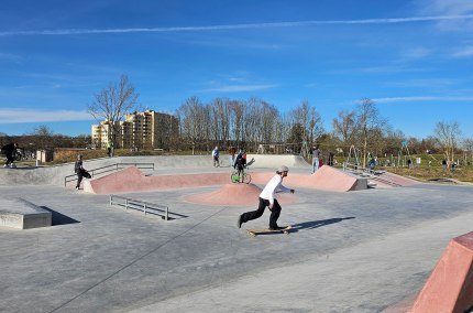 Skatepark Burghausen, © Stadt Burghausen