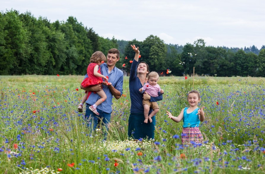 Familie Brunnhuber, © Biohof Pürten