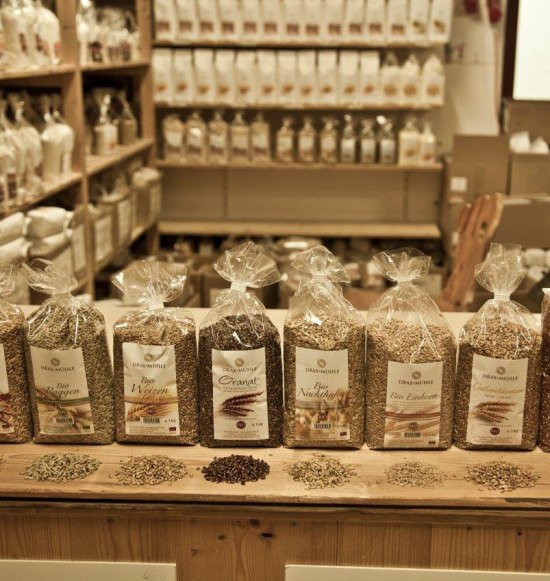 Produkte der Drax-M&uuml;hle