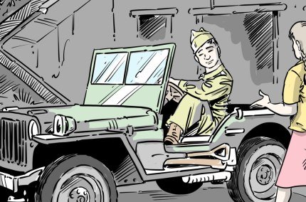 Maja und Soldat