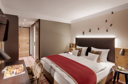 Doppelzimmer im Hotel Traumschmiede, &copy; Hotel Traumschmiede