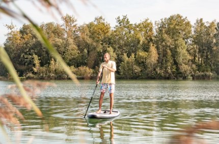 SUP-Training auf dem Wöhrsee, © Inn-Salzach Tourismus