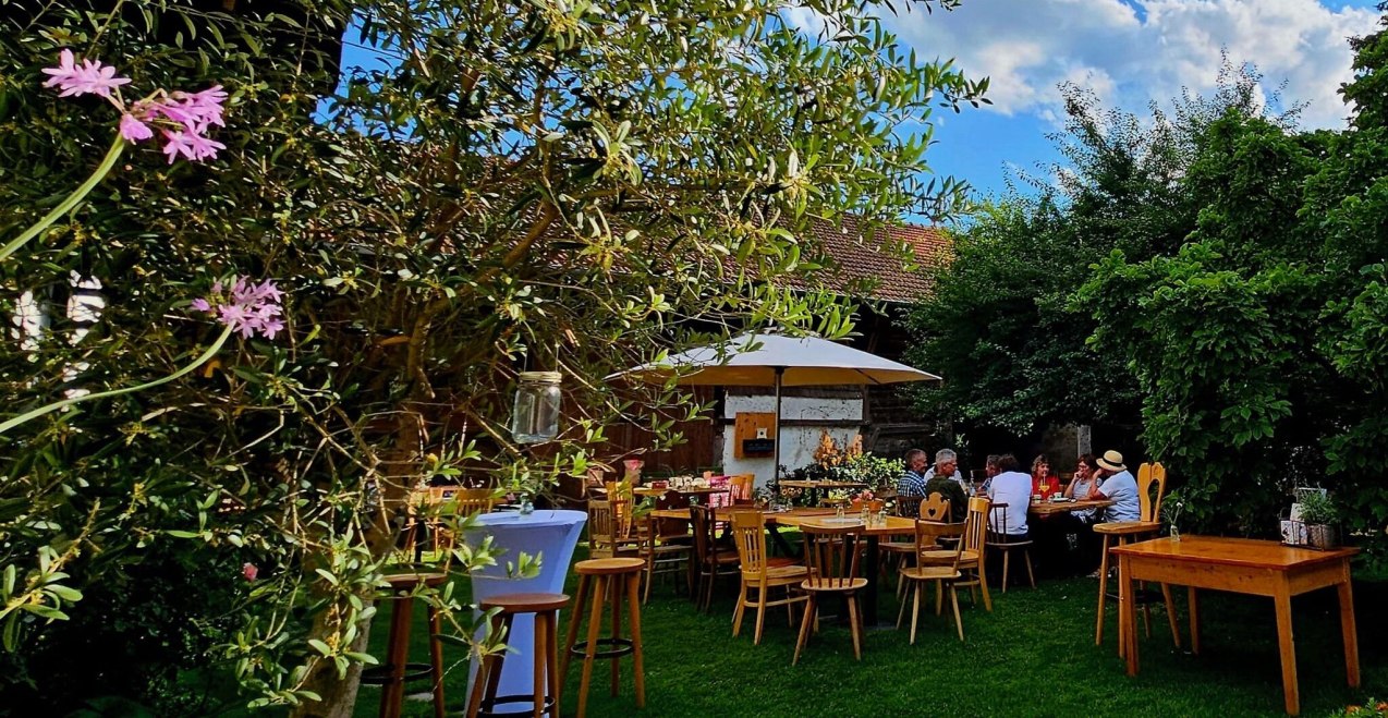 Gartencafe, &copy; Singerhof