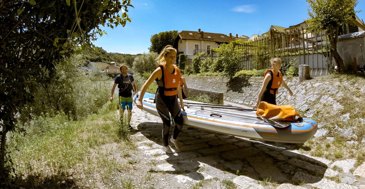 Bootsrampe Burghausen, &copy; Inn-Salzach Tourismus