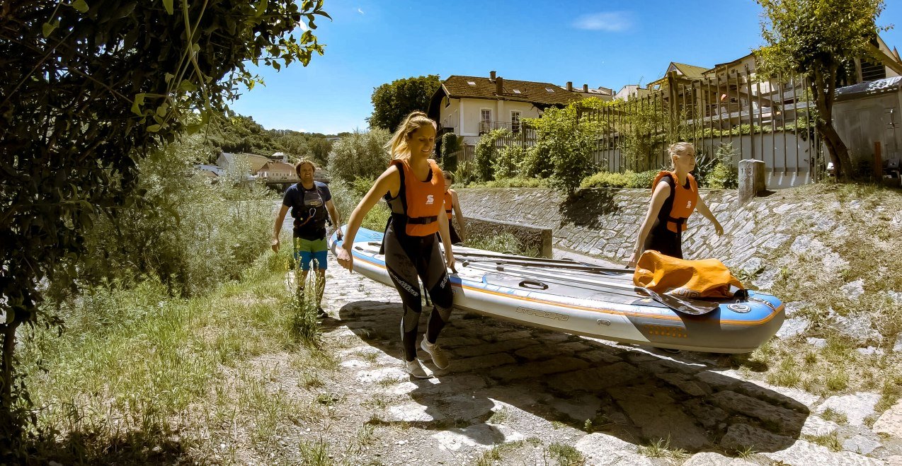 Bootsrampe Burghausen, &copy; Inn-Salzach Tourismus