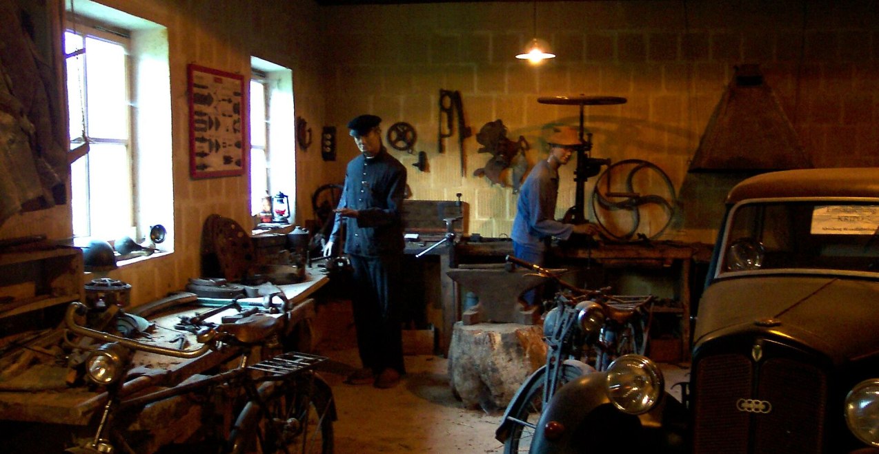 Historische Landmschinen, © Simon Maier