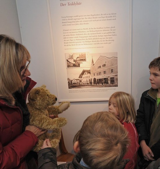 Kinderführung im Papstgeburtshaus, © Alfred Kleiner