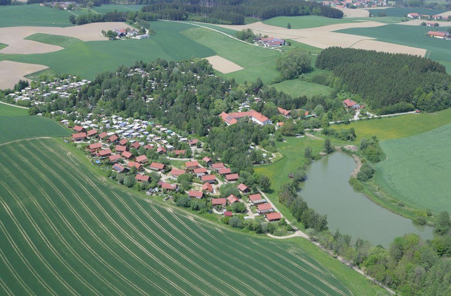Erlensee von Oben, © Loanerland