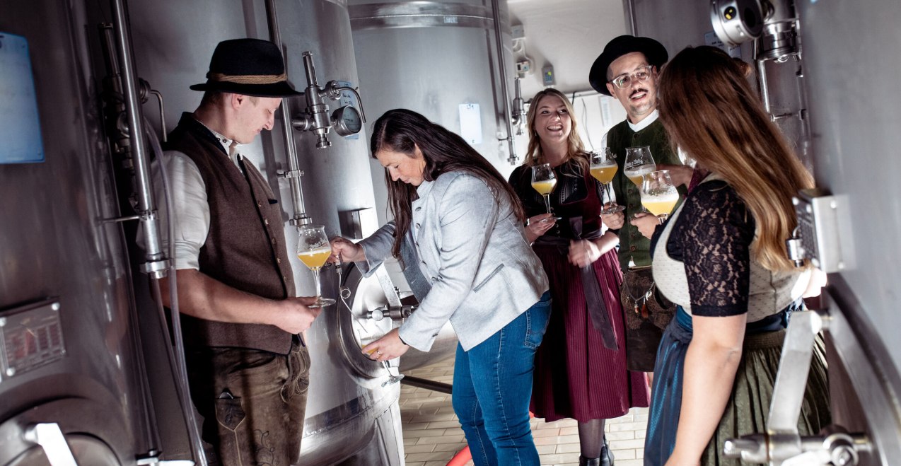 Brauereif&uuml;hrung im Br&auml;u z'Loh, &copy; Br&auml;u z'Loh