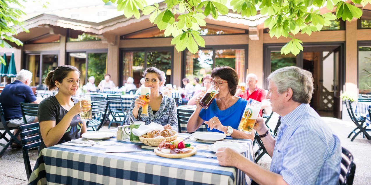 Biergarten Br&auml;u im Moos, &copy; Inn-Salzach Tourismus