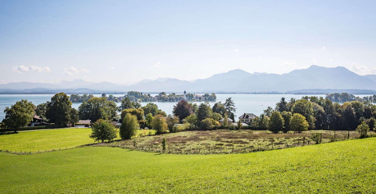 Blick auf den Chiemsee, © Chiemsee-Alpenland Tourismus